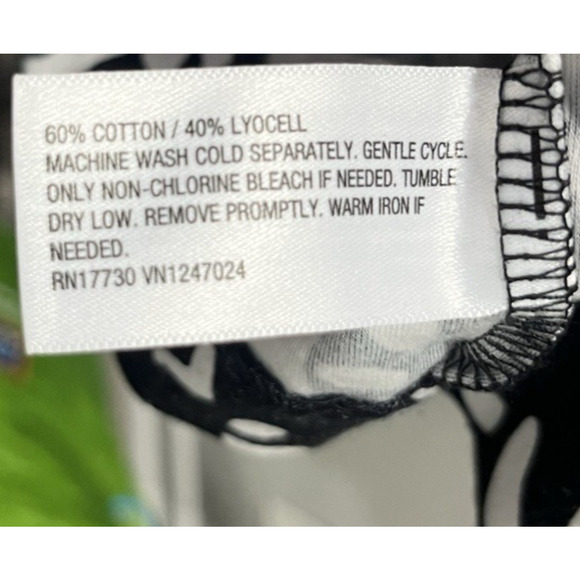 DVF Target Black Sea Spots Cotton Blend Wrap Dress - L - Picture 4 of 7